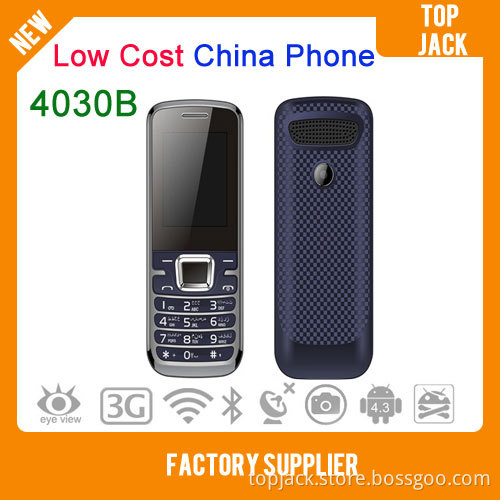Cheap China Phone, 4030b with 8m Camera Mobile Phone, Dual SIM Dual Standby Cell Phone